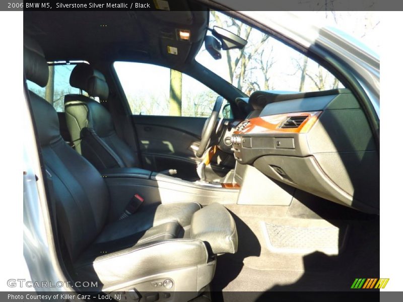Silverstone Silver Metallic / Black 2006 BMW M5