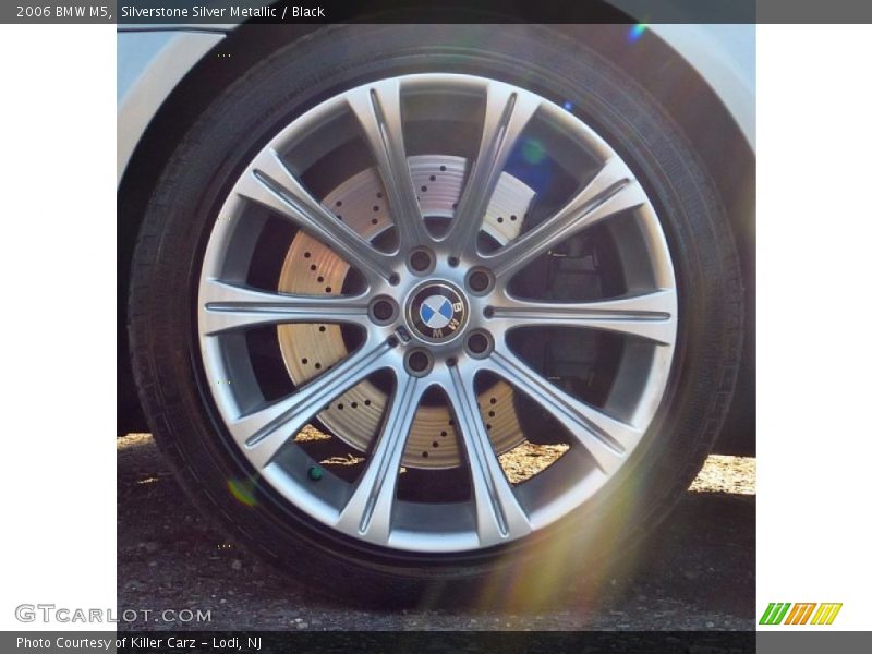 Silverstone Silver Metallic / Black 2006 BMW M5