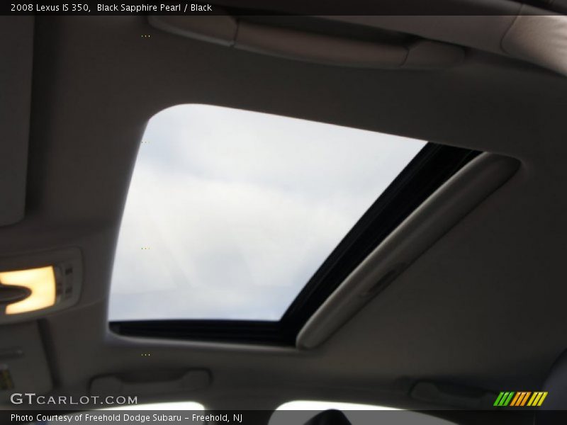 Black Sapphire Pearl / Black 2008 Lexus IS 350