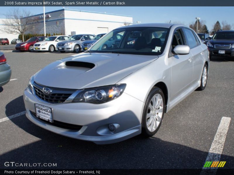 Spark Silver Metallic / Carbon Black 2008 Subaru Impreza WRX Sedan