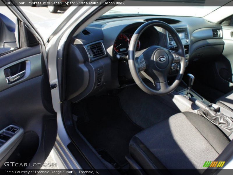 Spark Silver Metallic / Carbon Black 2008 Subaru Impreza WRX Sedan
