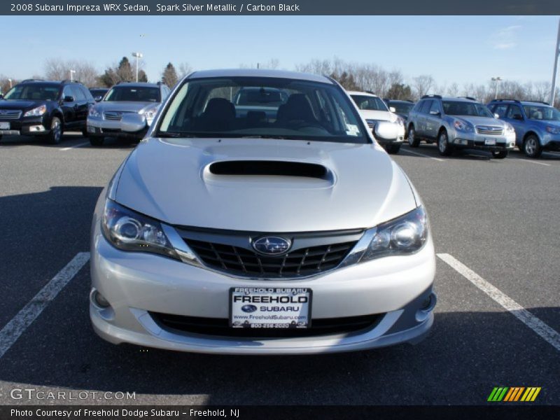 Spark Silver Metallic / Carbon Black 2008 Subaru Impreza WRX Sedan