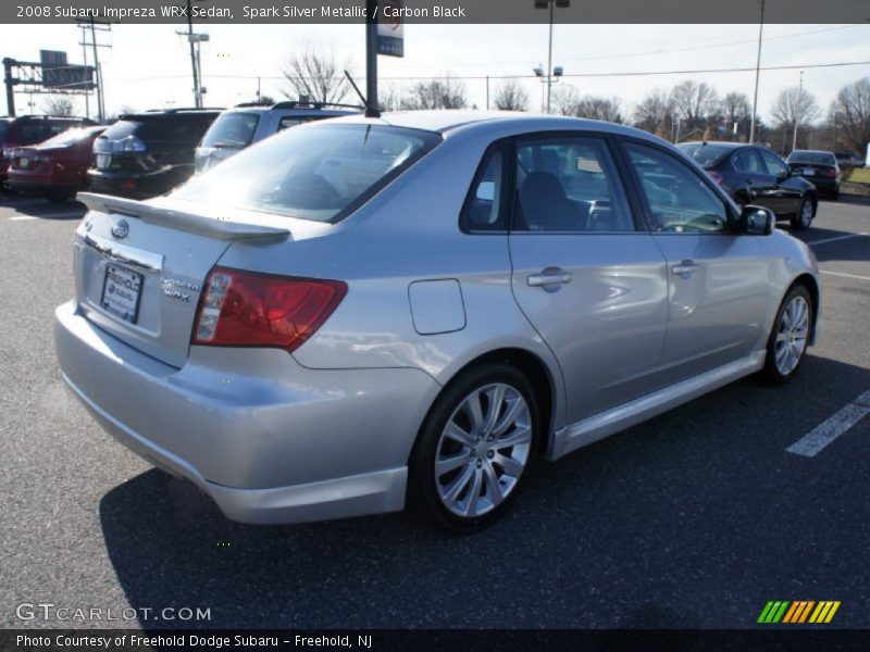 Spark Silver Metallic / Carbon Black 2008 Subaru Impreza WRX Sedan