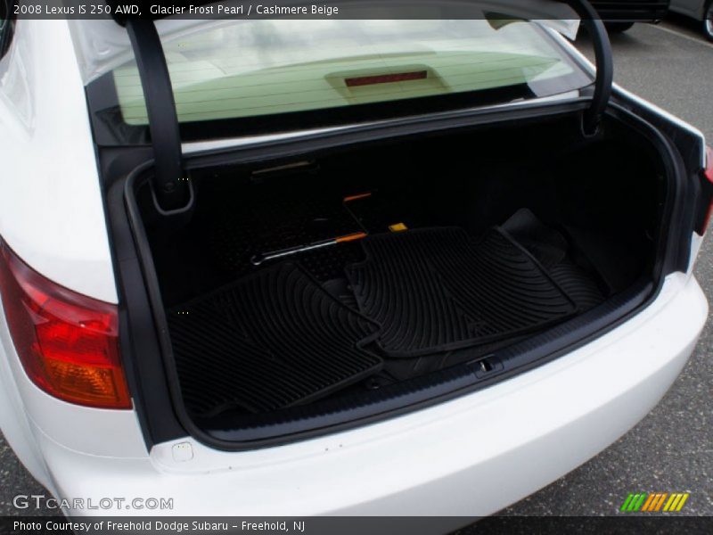 Glacier Frost Pearl / Cashmere Beige 2008 Lexus IS 250 AWD