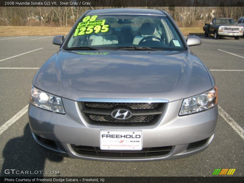 Steel Gray / Gray 2008 Hyundai Sonata GLS V6