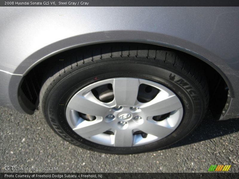 Steel Gray / Gray 2008 Hyundai Sonata GLS V6