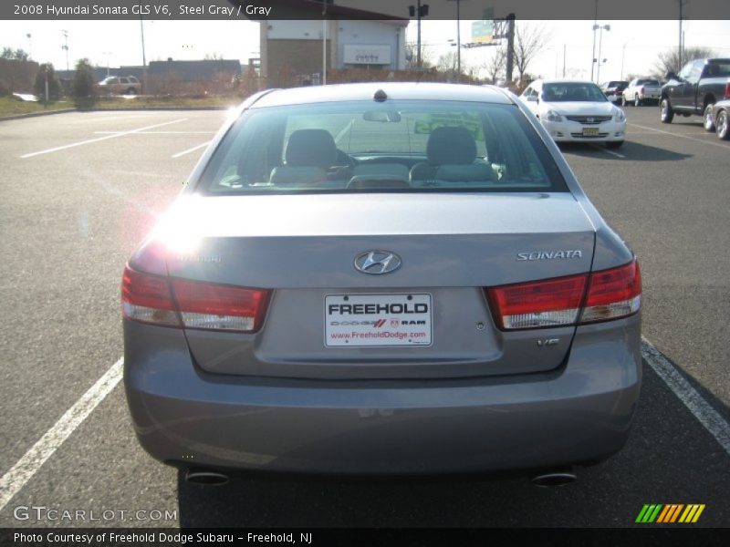 Steel Gray / Gray 2008 Hyundai Sonata GLS V6