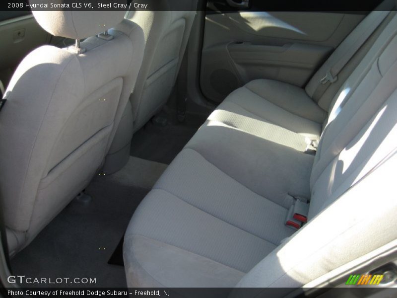 Steel Gray / Gray 2008 Hyundai Sonata GLS V6