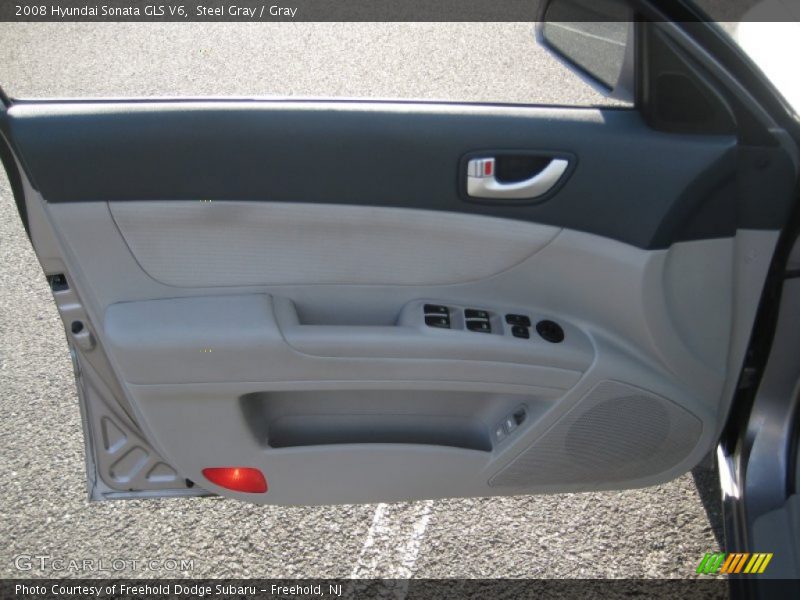 Steel Gray / Gray 2008 Hyundai Sonata GLS V6