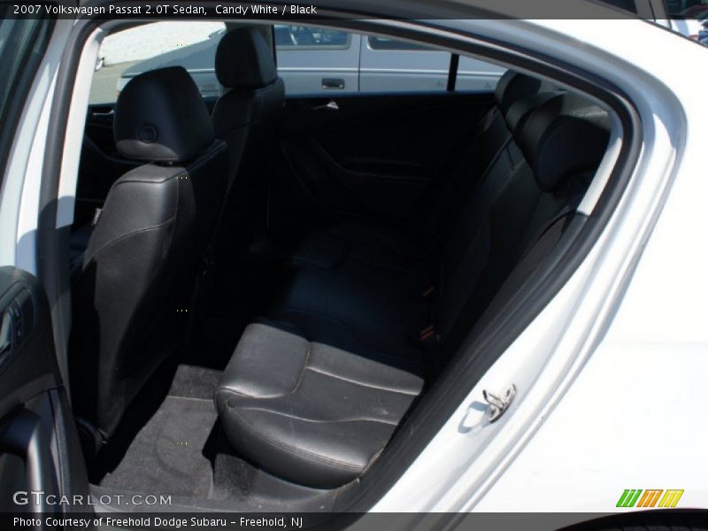 Candy White / Black 2007 Volkswagen Passat 2.0T Sedan