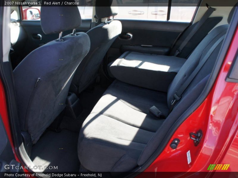 Red Alert / Charcoal 2007 Nissan Versa S
