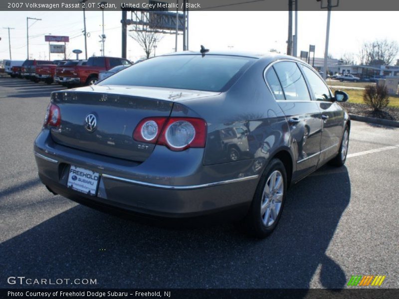 United Grey Metallic / Black 2007 Volkswagen Passat 2.0T Sedan