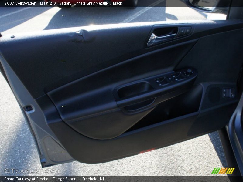 United Grey Metallic / Black 2007 Volkswagen Passat 2.0T Sedan