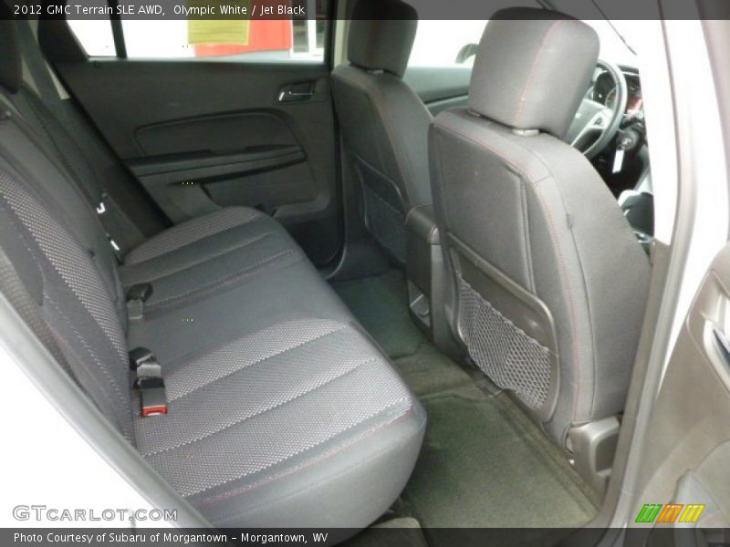 Olympic White / Jet Black 2012 GMC Terrain SLE AWD