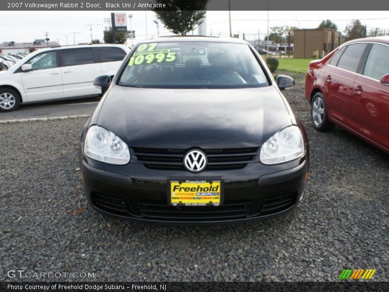 Black Uni / Anthracite 2007 Volkswagen Rabbit 2 Door