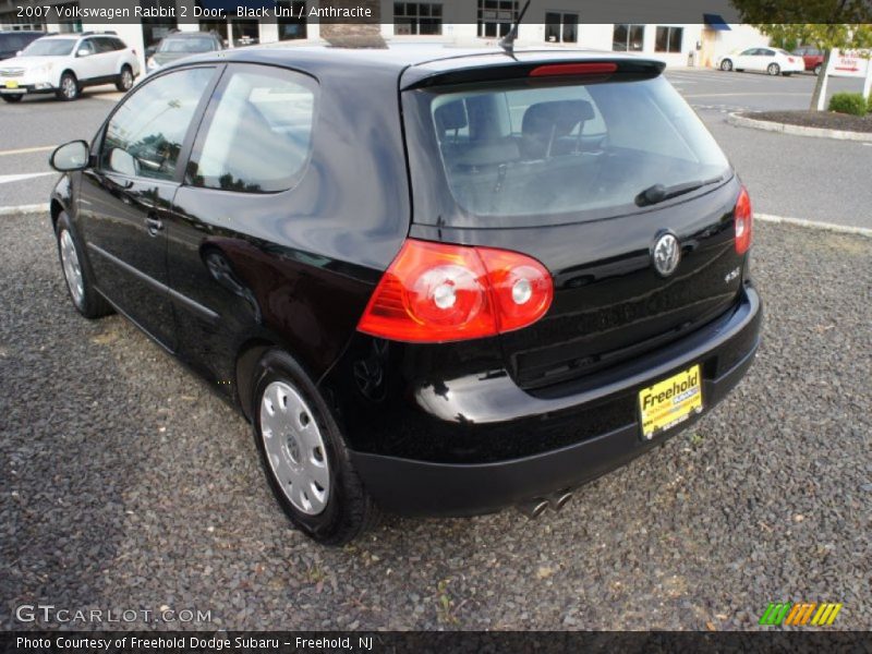 Black Uni / Anthracite 2007 Volkswagen Rabbit 2 Door