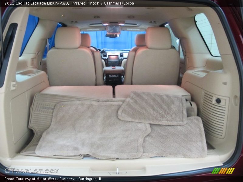 Infrared Tincoat / Cashmere/Cocoa 2011 Cadillac Escalade Luxury AWD