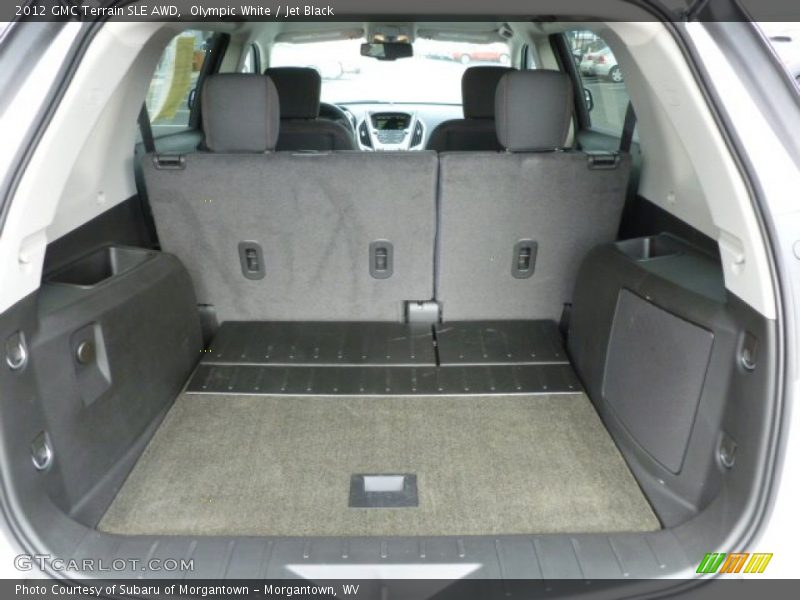 Olympic White / Jet Black 2012 GMC Terrain SLE AWD