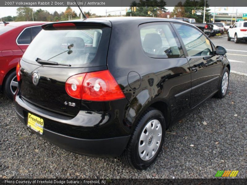 Black Uni / Anthracite 2007 Volkswagen Rabbit 2 Door