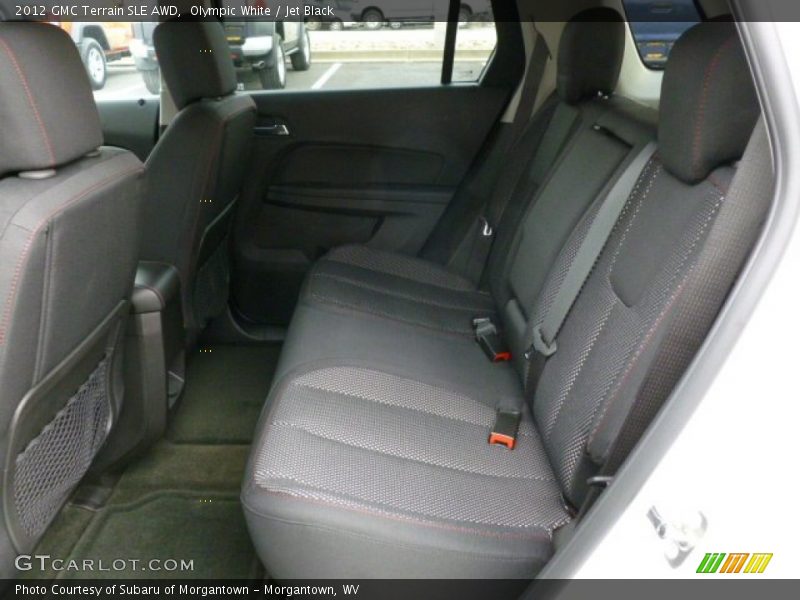 Olympic White / Jet Black 2012 GMC Terrain SLE AWD