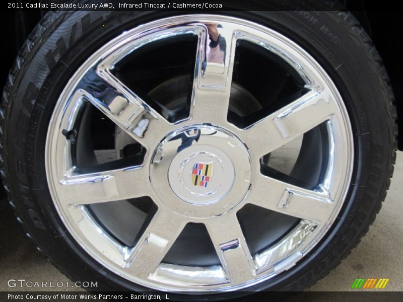Infrared Tincoat / Cashmere/Cocoa 2011 Cadillac Escalade Luxury AWD