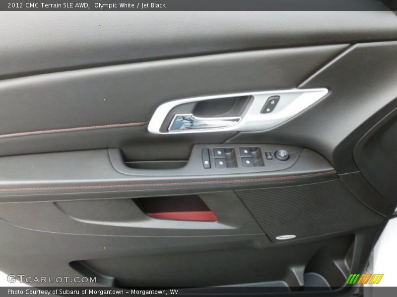 Olympic White / Jet Black 2012 GMC Terrain SLE AWD