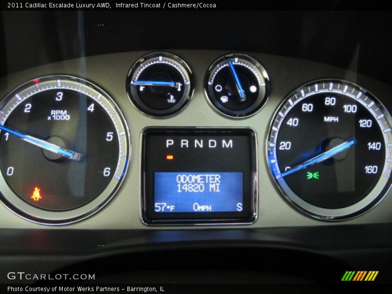  2011 Escalade Luxury AWD Luxury AWD Gauges