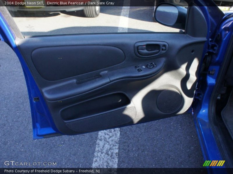 Electric Blue Pearlcoat / Dark Slate Gray 2004 Dodge Neon SXT