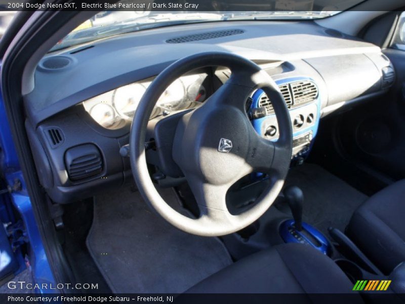 Electric Blue Pearlcoat / Dark Slate Gray 2004 Dodge Neon SXT
