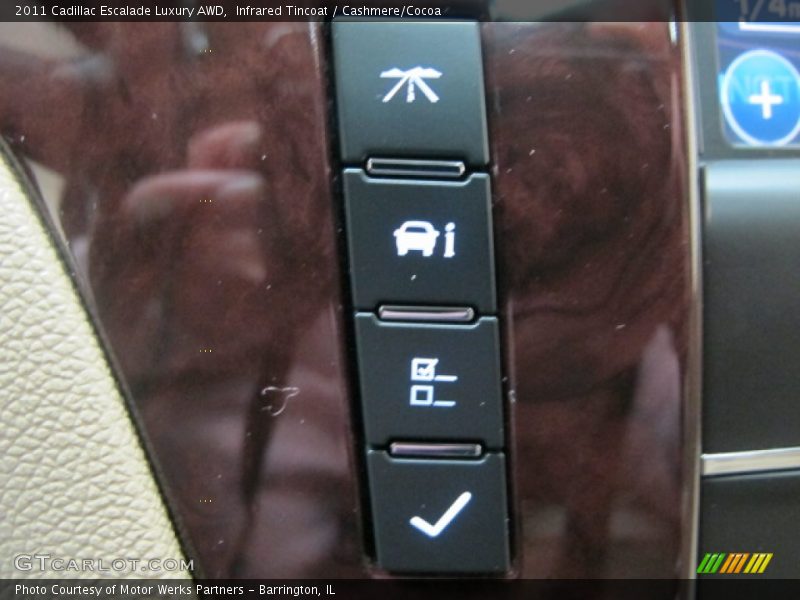 Infrared Tincoat / Cashmere/Cocoa 2011 Cadillac Escalade Luxury AWD