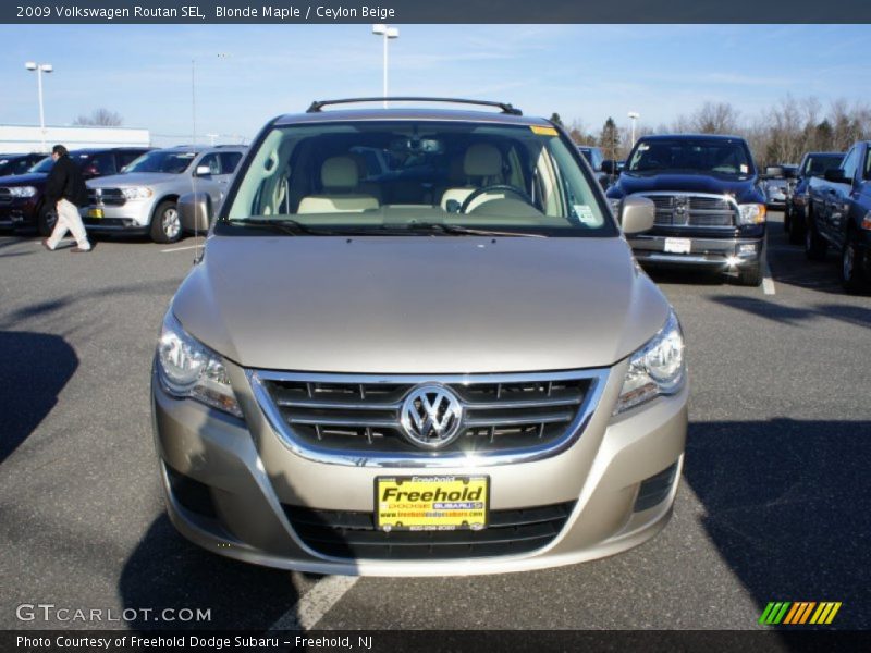 Blonde Maple / Ceylon Beige 2009 Volkswagen Routan SEL
