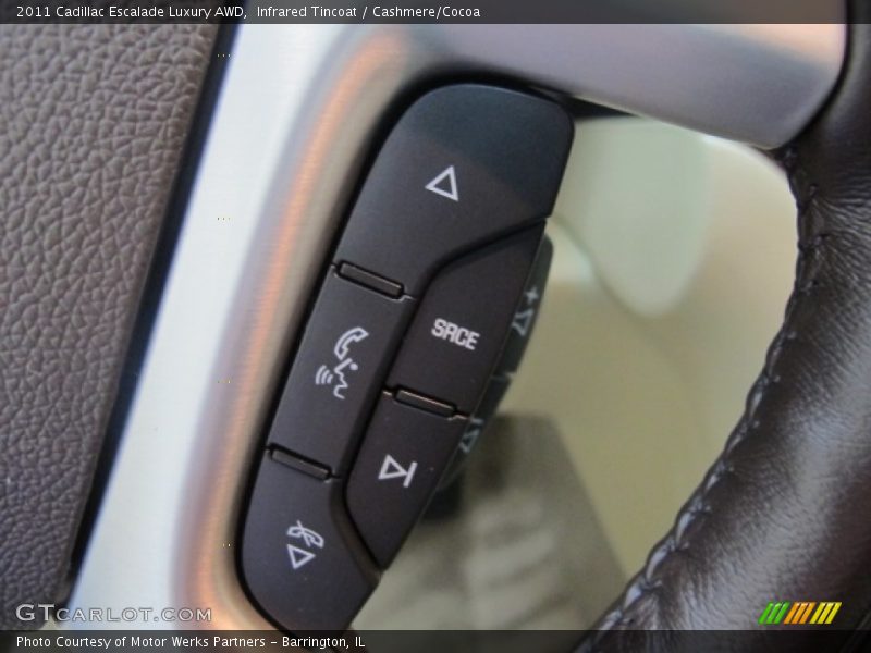 Infrared Tincoat / Cashmere/Cocoa 2011 Cadillac Escalade Luxury AWD
