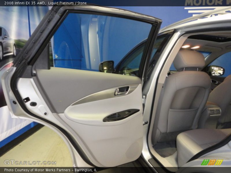 Liquid Platinum / Stone 2008 Infiniti EX 35 AWD