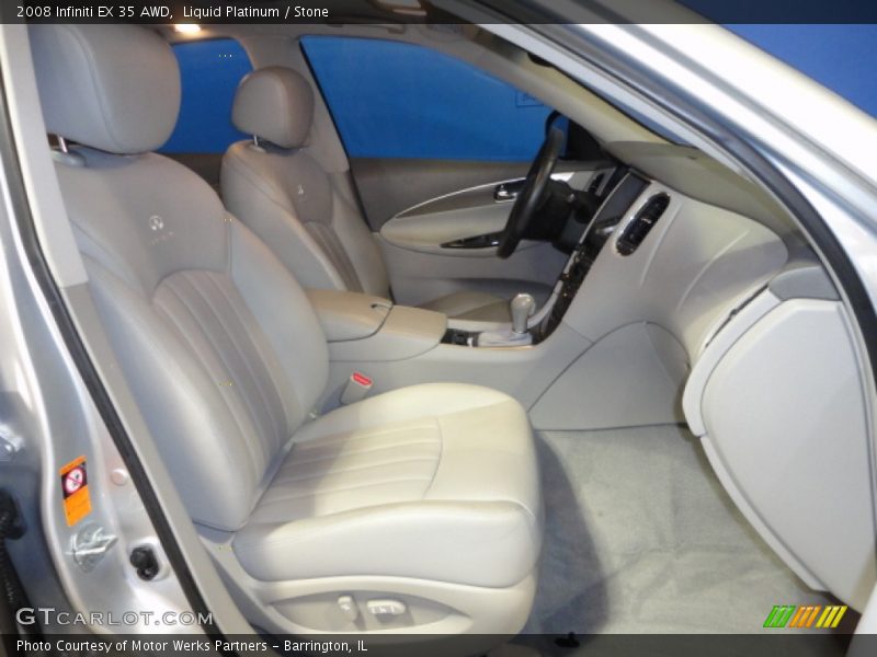 Liquid Platinum / Stone 2008 Infiniti EX 35 AWD