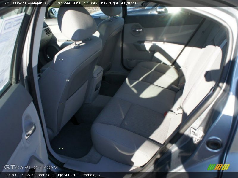 Silver Steel Metallic / Dark Khaki/Light Graystone 2008 Dodge Avenger SXT