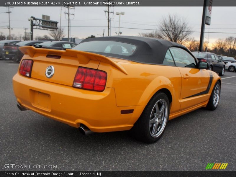 Grabber Orange / Dark Charcoal 2008 Ford Mustang Roush 427R Convertible