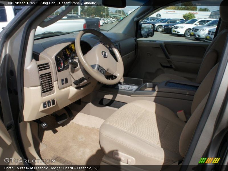 Desert Stone / Almond 2008 Nissan Titan SE King Cab
