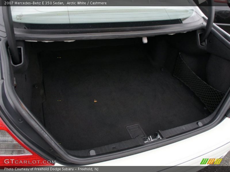 Arctic White / Cashmere 2007 Mercedes-Benz E 350 Sedan