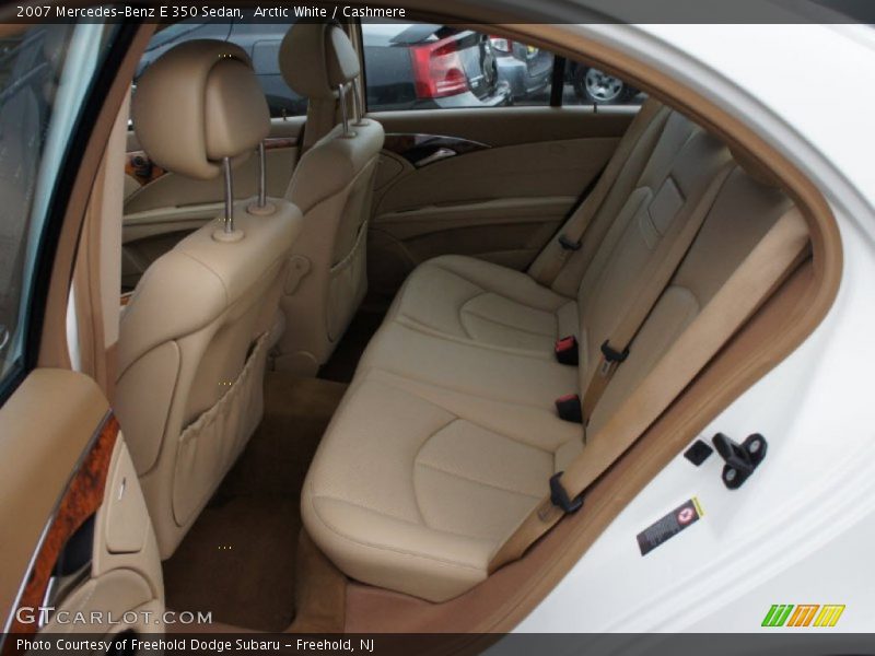 Arctic White / Cashmere 2007 Mercedes-Benz E 350 Sedan