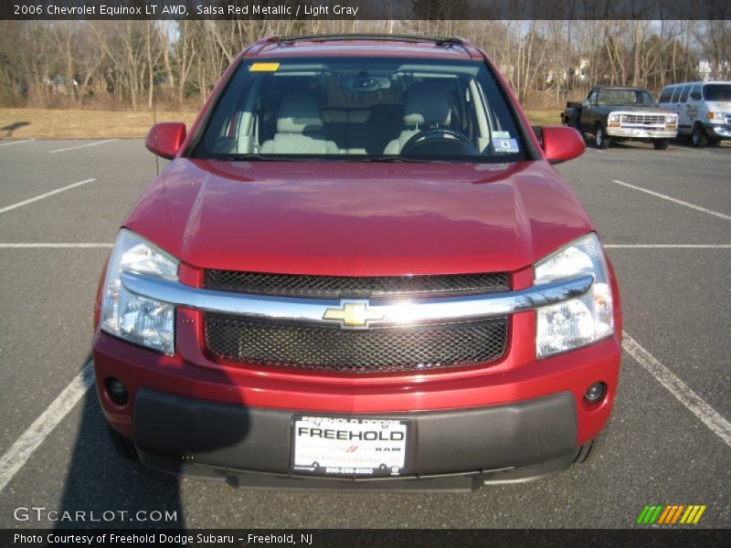 Salsa Red Metallic / Light Gray 2006 Chevrolet Equinox LT AWD