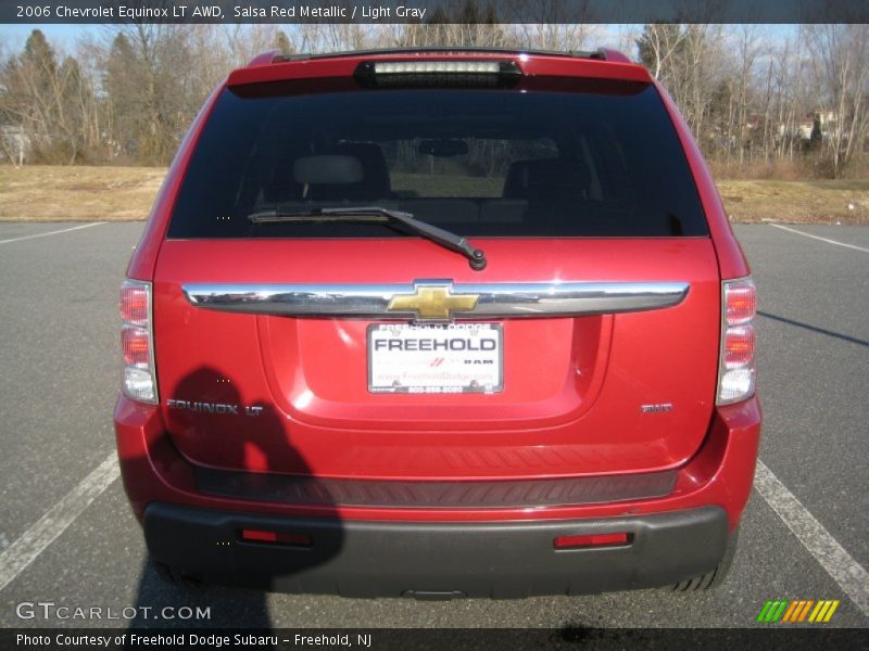 Salsa Red Metallic / Light Gray 2006 Chevrolet Equinox LT AWD