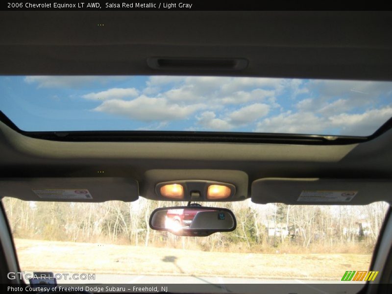Salsa Red Metallic / Light Gray 2006 Chevrolet Equinox LT AWD