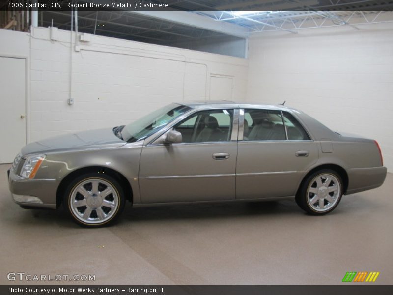 Radiant Bronze Metallic / Cashmere 2006 Cadillac DTS