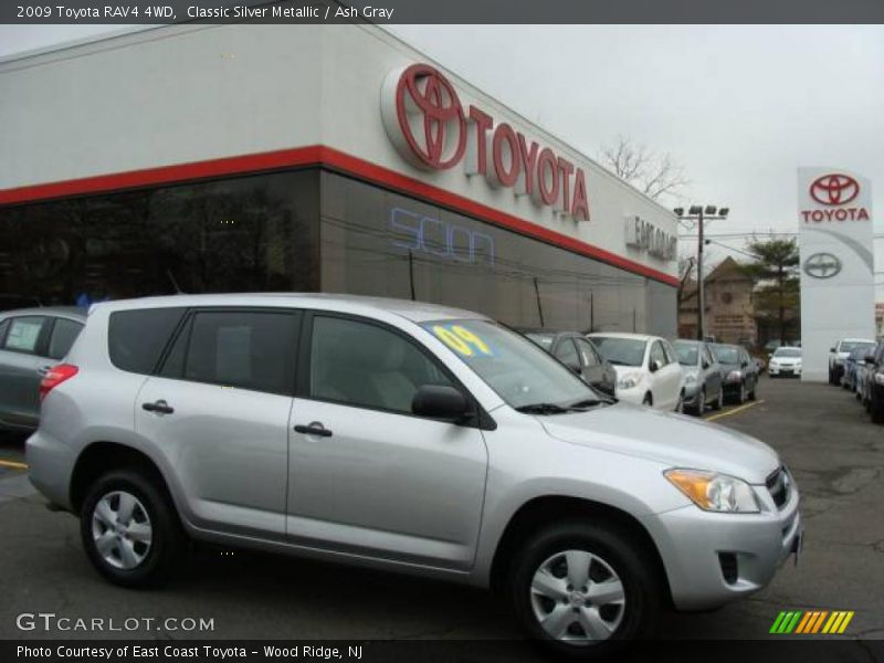 Classic Silver Metallic / Ash Gray 2009 Toyota RAV4 4WD