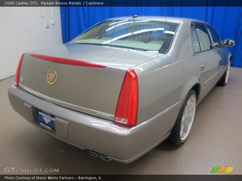 Radiant Bronze Metallic / Cashmere 2006 Cadillac DTS