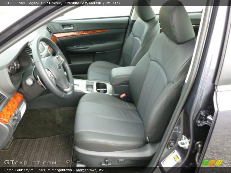  2012 Legacy 3.6R Limited Off Black Interior