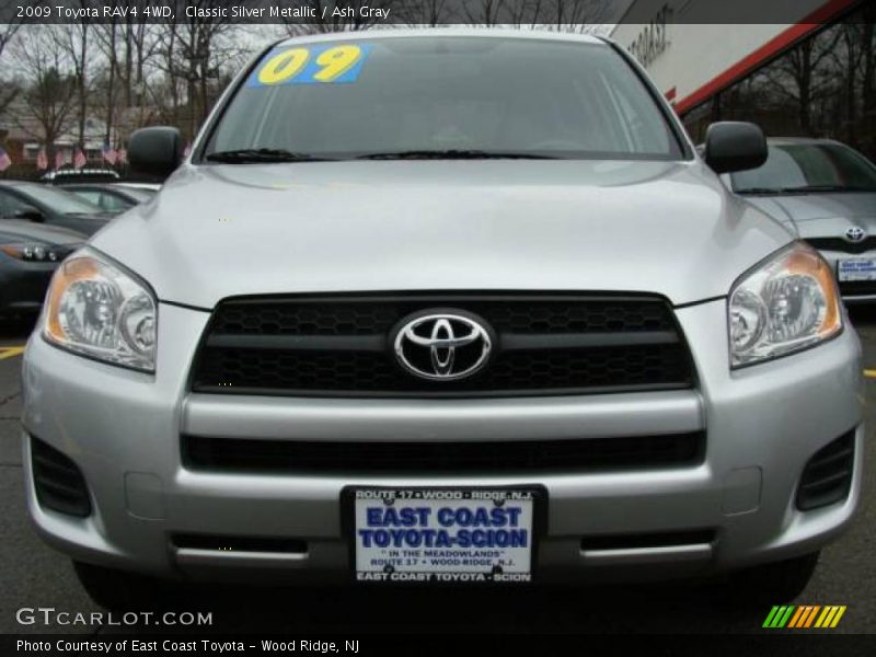 Classic Silver Metallic / Ash Gray 2009 Toyota RAV4 4WD