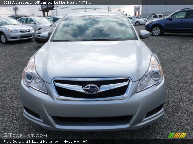 Ice Silver Metallic / Off Black 2012 Subaru Legacy 3.6R Limited
