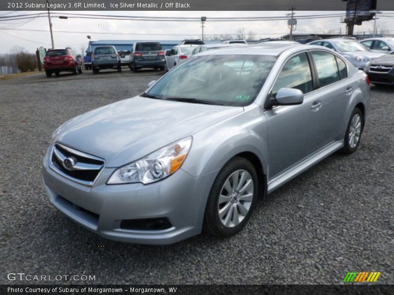 Ice Silver Metallic / Off Black 2012 Subaru Legacy 3.6R Limited