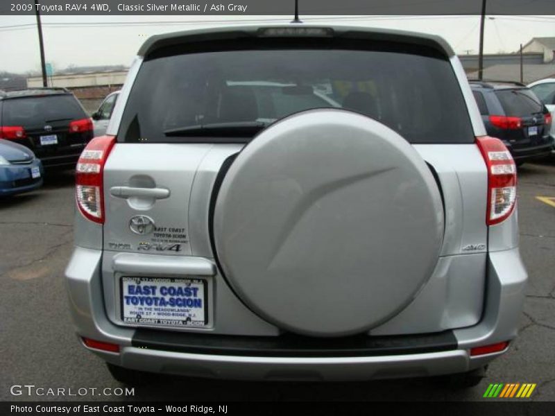 Classic Silver Metallic / Ash Gray 2009 Toyota RAV4 4WD